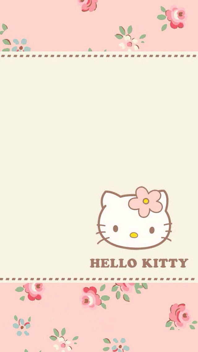 唯美可爱凯蒂猫小清新手机壁纸图片