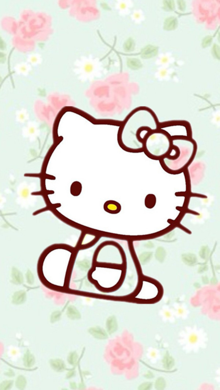 唯美Hello kitty系列萌萌哒小清新手机壁纸