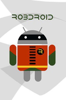 Android小机器人可爱壁纸480x720