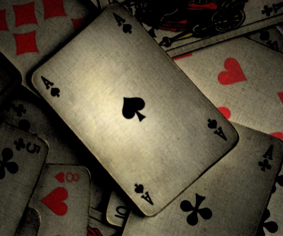 高清安卓壁纸扑克牌系列960x800下载