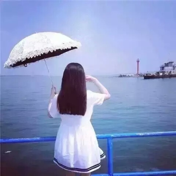 女生头像QQ头像唯美小清新个性海边