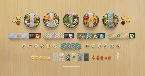 Maki-San寿司餐厅品牌视觉设计