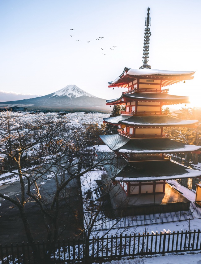 日本东京古建筑图片 素彩图片大全