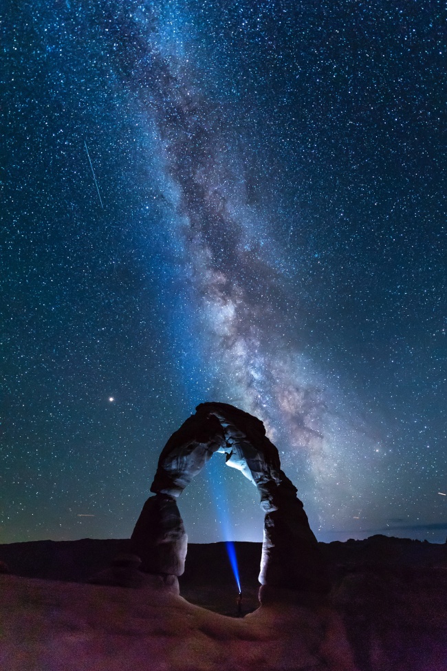 唯美蓝色星空壁纸高清图片 素彩图片大全