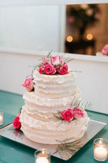  甜蜜蜜    创意唯美婚礼蛋糕图片