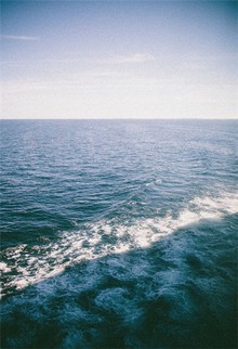  唯美意境深海蓝色系个性美景图片