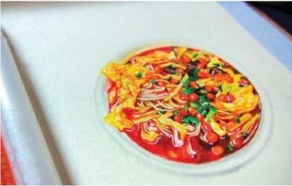 酱紫文艺吃货爆红:发布以假乱真的美食图图片