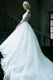 女人的梦想   唯美华丽的婚纱礼服图片
