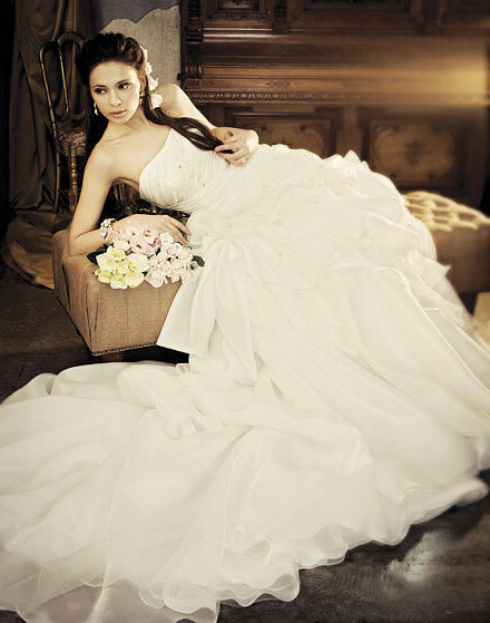 那一天    唯美幸福新娘婚纱礼服图片