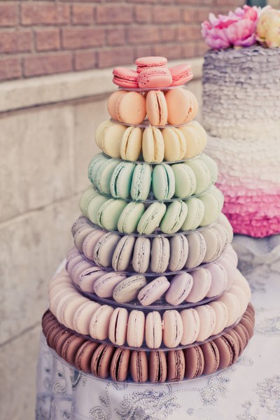 婚礼上当舌尖美味   唯美创意婚礼蛋糕图片