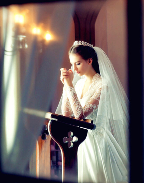 亲爱的，咱们结婚吧   唯美新娘婚纱图片