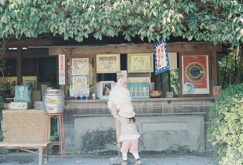 日系小清新美图：我就爱小孩子的天真无邪图片