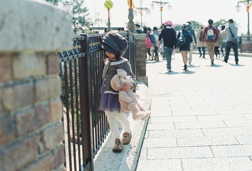 日系小清新美图：我就爱小孩子的天真无邪图片