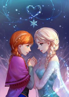  冰雪奇缘Elsa   唯美冰雪女王动漫美图图片