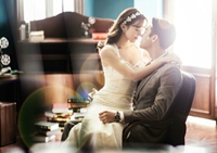  韩式小清新风格唯美婚纱照