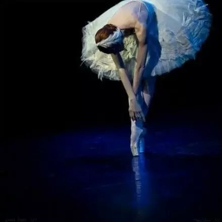 意境黑白图片：一支绝美芭蕾