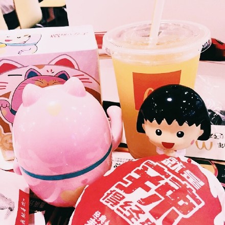 McDonald's 樱桃小丸子玩偶 