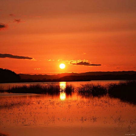 唯美夕阳图片