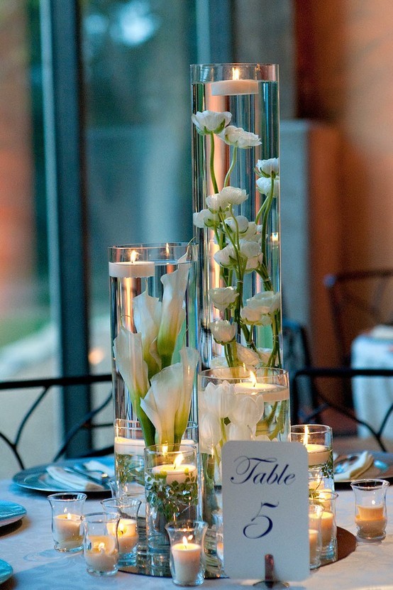  一辈子一次的极限精致  浪漫唯美婚礼花桌图片