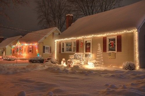 雪后的美景唯美雪景图片