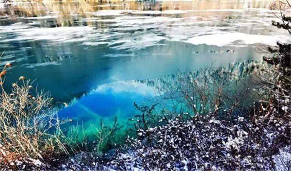 美到爆的雪后九寨沟唯美风景图片