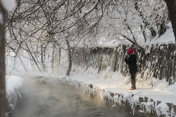 好美的下雪天唯美雪景图片