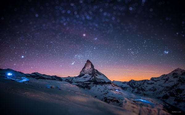 想看到这样的挂满繁星的夜空