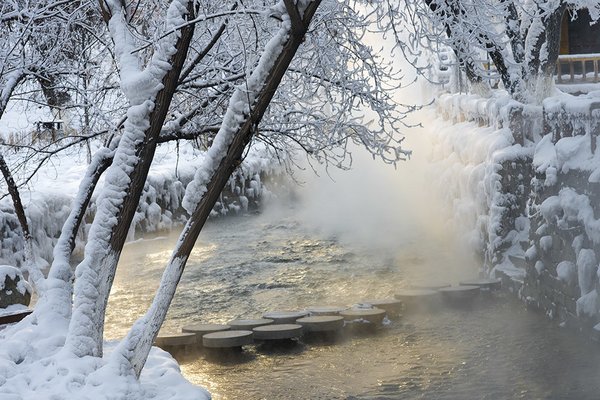 好美的下雪天唯美雪景图片