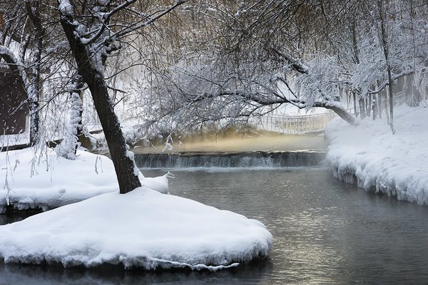 好美的下雪天唯美雪景图片