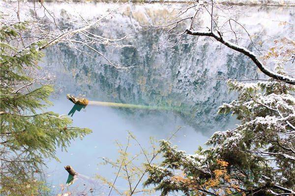 美到爆的雪后九寨沟唯美风景图片