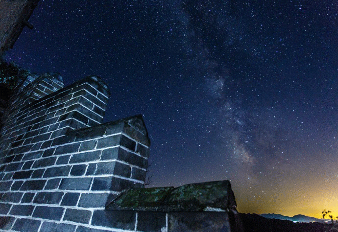 夜空中最亮的星图片