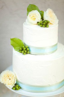  唯美浪漫的婚礼蛋糕图片