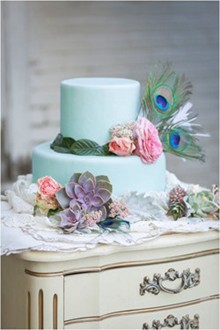  完美婚礼少不了它们   唯美创意婚礼蛋糕图片