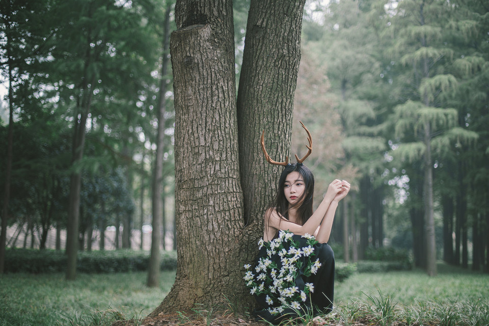 唯美摄影唯美写真小清新美女图集图片