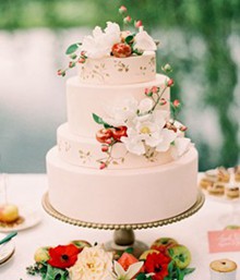  唯美浪漫的结婚蛋糕图片