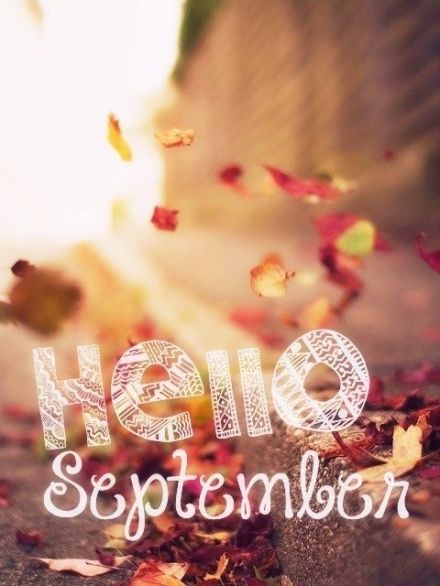 九月，你好，希望这个月好一点