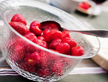 strawberry诱人美食小清新图片