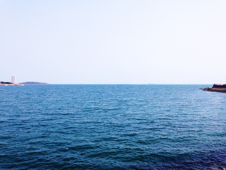 唯美意境风景海边蓝色系伤感意境图片